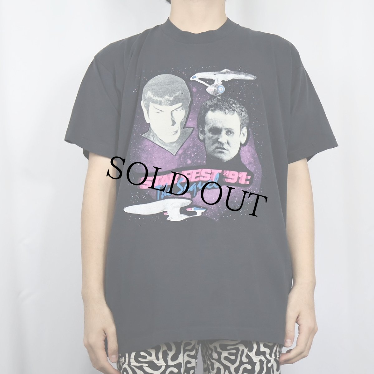 画像2: 90's STAR TREK USA製 "STAR FEST" SFテレビドラマプリントTシャツ XXL (2)