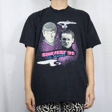 画像2: 90's STAR TREK USA製 "STAR FEST" SFテレビドラマプリントTシャツ XXL (2)