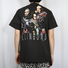 画像4: 90's STAR TREK USA製 "STARFLEET" SFテレビドラマプリントTシャツ L (4)