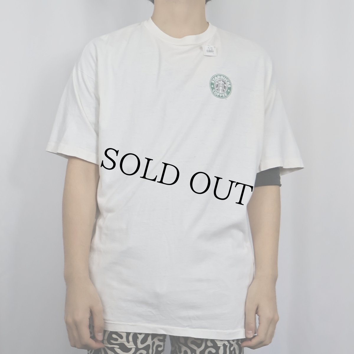 画像3: 90's STARBUCKS COFFEE "WAKING UP HOUSTON" プリントTシャツ (3)