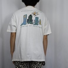 画像4: 90's STARBUCKS COFFEE "WAKING UP HOUSTON" プリントTシャツ (4)