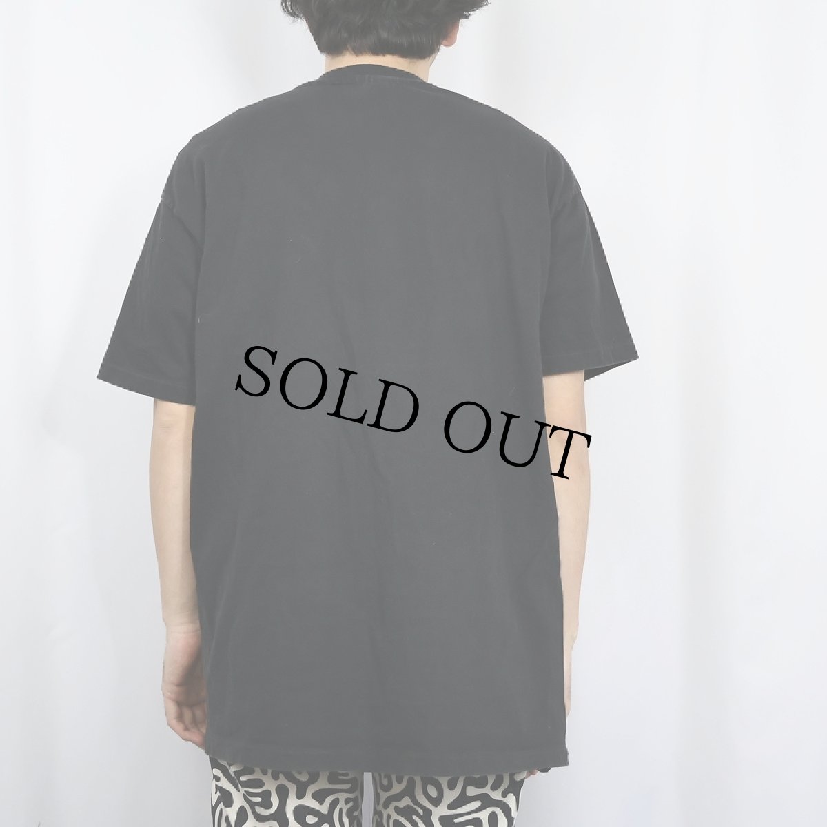 画像3: 90's SST Records USA製 レコードレーベル ロゴプリントTシャツ BLACK XL (3)