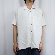 画像2: Y's for men レーヨンオープンカラーシャツ (2)