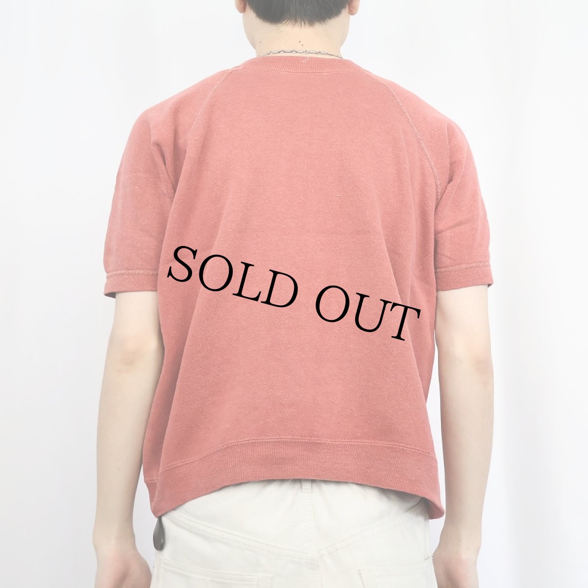 画像3: 60〜70's Champion PRODUCTSタグ "WISCONSIN STATE UNIVERSITY" プリントラグランスウェット M (3)