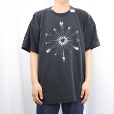 画像3: DEAD STAR シューティングゲームプリントTシャツ 2XL (3)