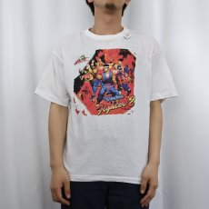 画像2: 90's Virtua Fighter 2 ビデオゲームプリントTシャツ (2)