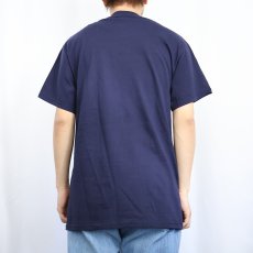 画像3: Robert Crumb イラストプリントTシャツ NAVY M (3)