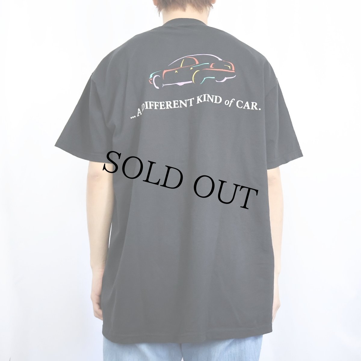 画像4: 90's SATURN USA製 企業ロゴプリントTシャツ BLACK XL (4)