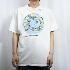 画像2: 90's Babylon Park キャラクターパロディプリントTシャツ XL (2)