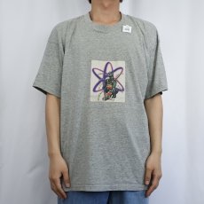 画像2: 90〜2000's ゴジラ風 グラフィックTシャツ XL (2)