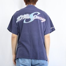 画像4: 2000's GUNDAM S DESTINY アニメプリントTシャツ NAVY L (4)