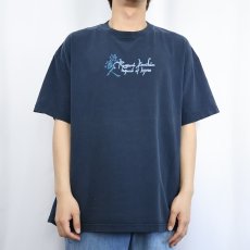 画像3: るろうに剣心 キャラクタープリントTシャツ NAVY XL (3)