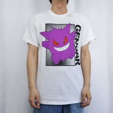 画像2: POKEMON "GENGAR" キャラクタープリントTシャツ M (2)