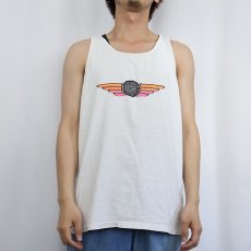 画像3: 90's SEX WAX USA製 ロゴプリントタンクトップ XL (3)