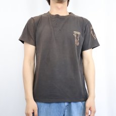 画像3: 80's Ocean Pacific USA製 プリントTシャツ S (3)
