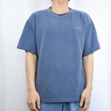 画像2: 90's GRAMICCI ロゴ刺繍 鹿の子Tシャツ (2)