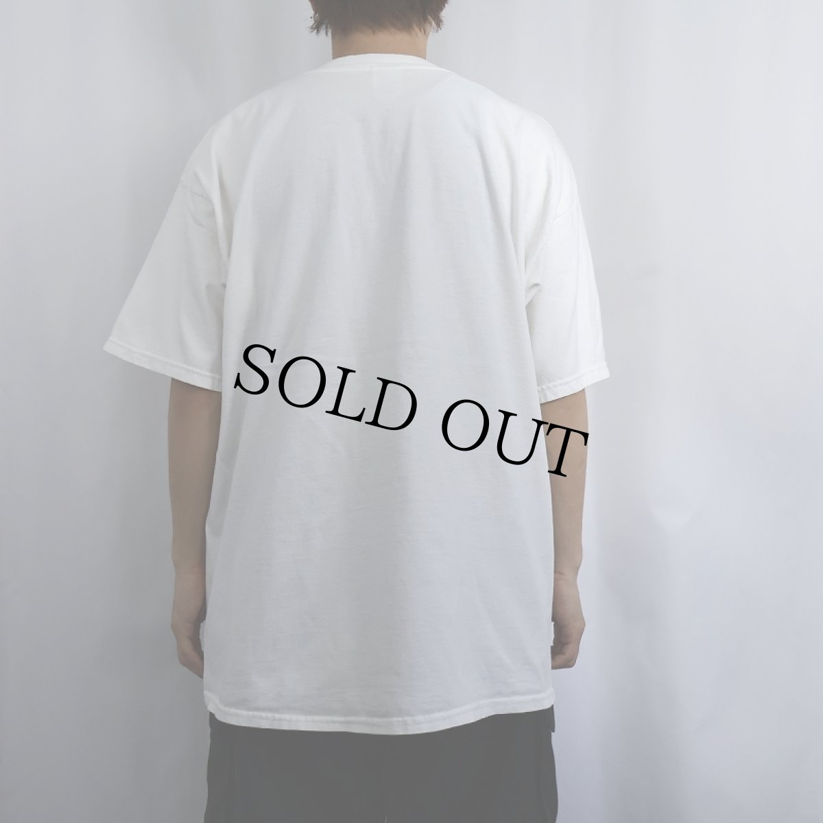 画像3: "Baroque:When you are out of Monet." ジョークプリントTシャツ XL (3)