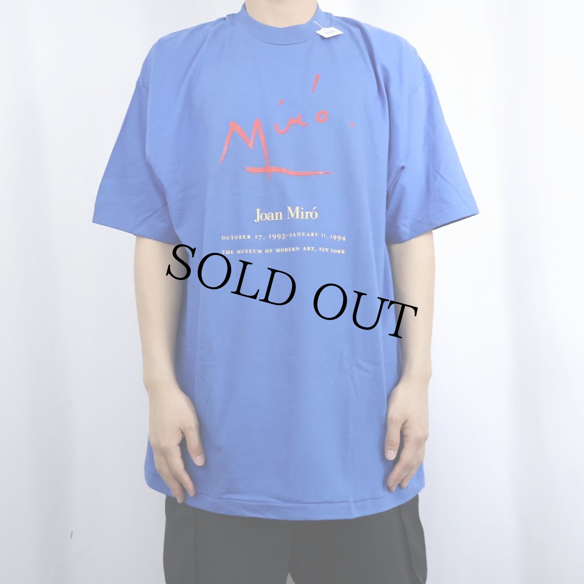 画像2: 【SALE】 90's Joan Miro USA製 画家プリントTシャツ XL (2)