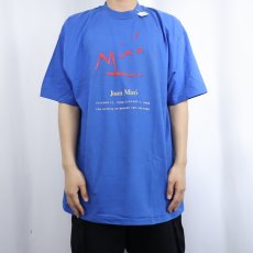 画像2: 90's Joan Miro USA製 画家プリントTシャツ XL (2)