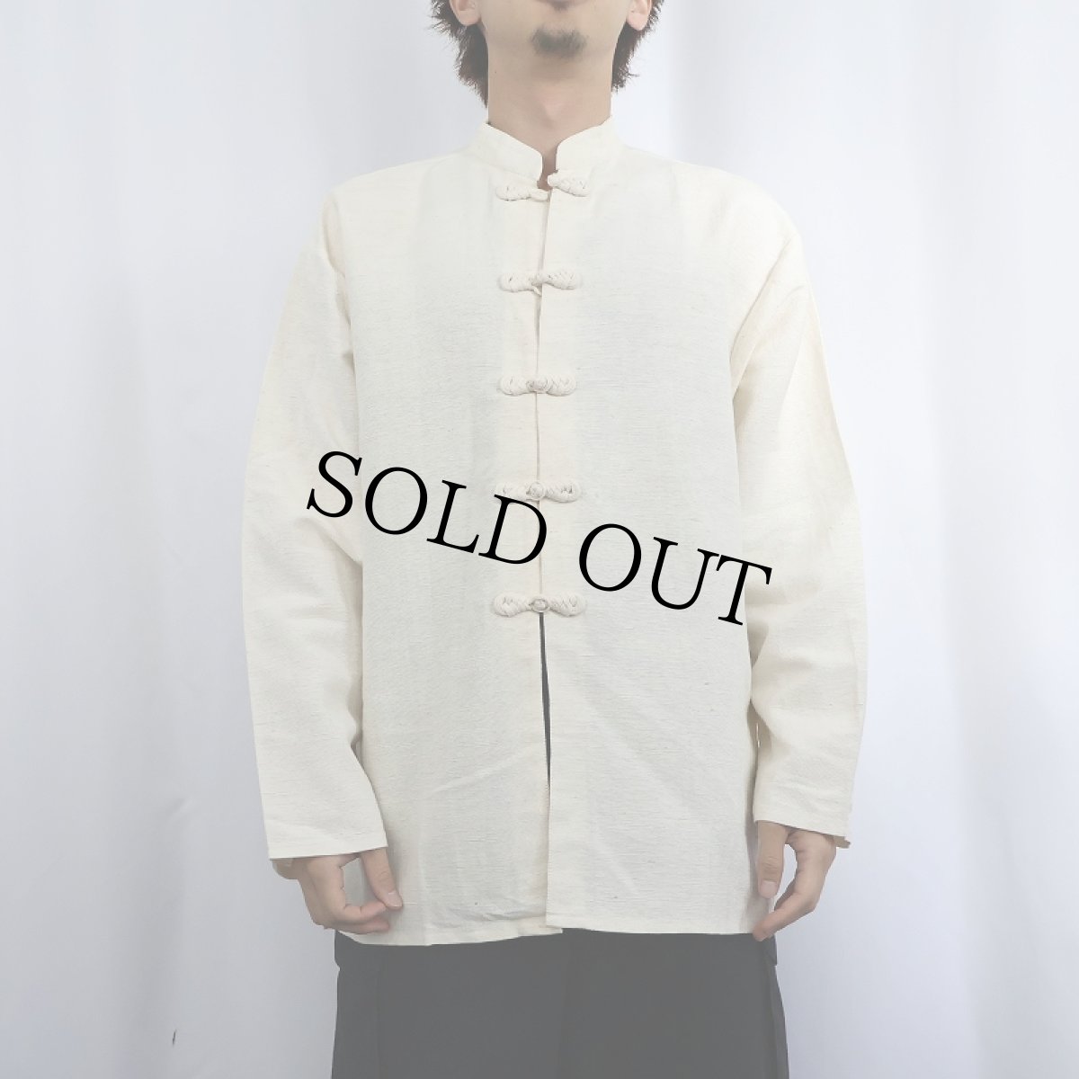 画像2: リネンチャイナジャケット XL (2)