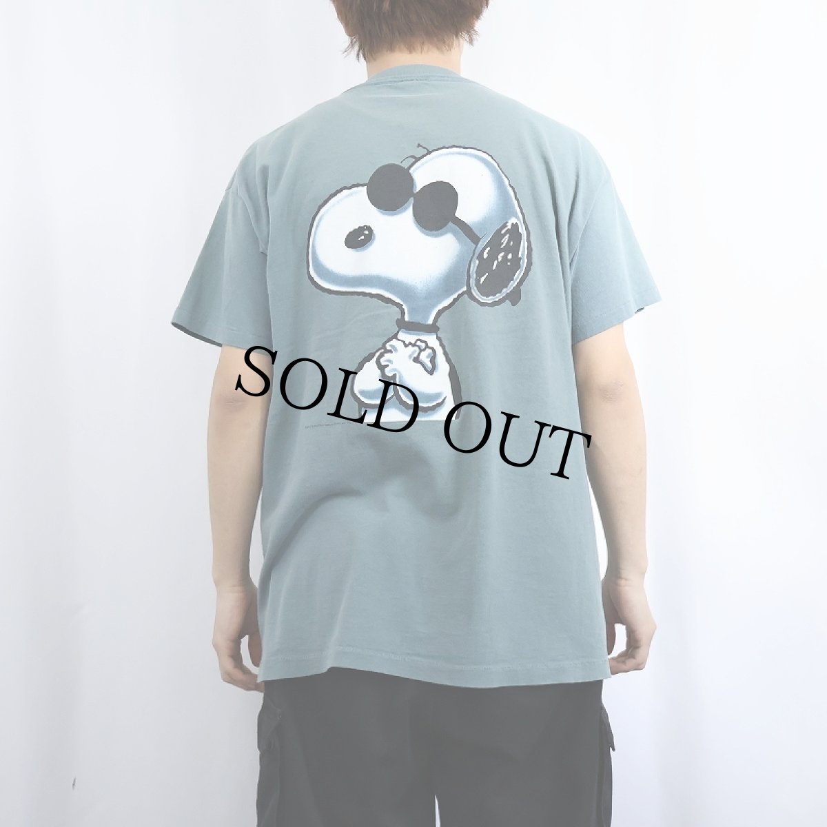 画像4: 90's SNOOPY JOE COOL "Calvin Klein" パロディプリントTシャツ (4)