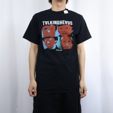 画像2: TALKING HEADS "Remain in Light" ロックバンドアルバムTシャツ BLACK M (2)