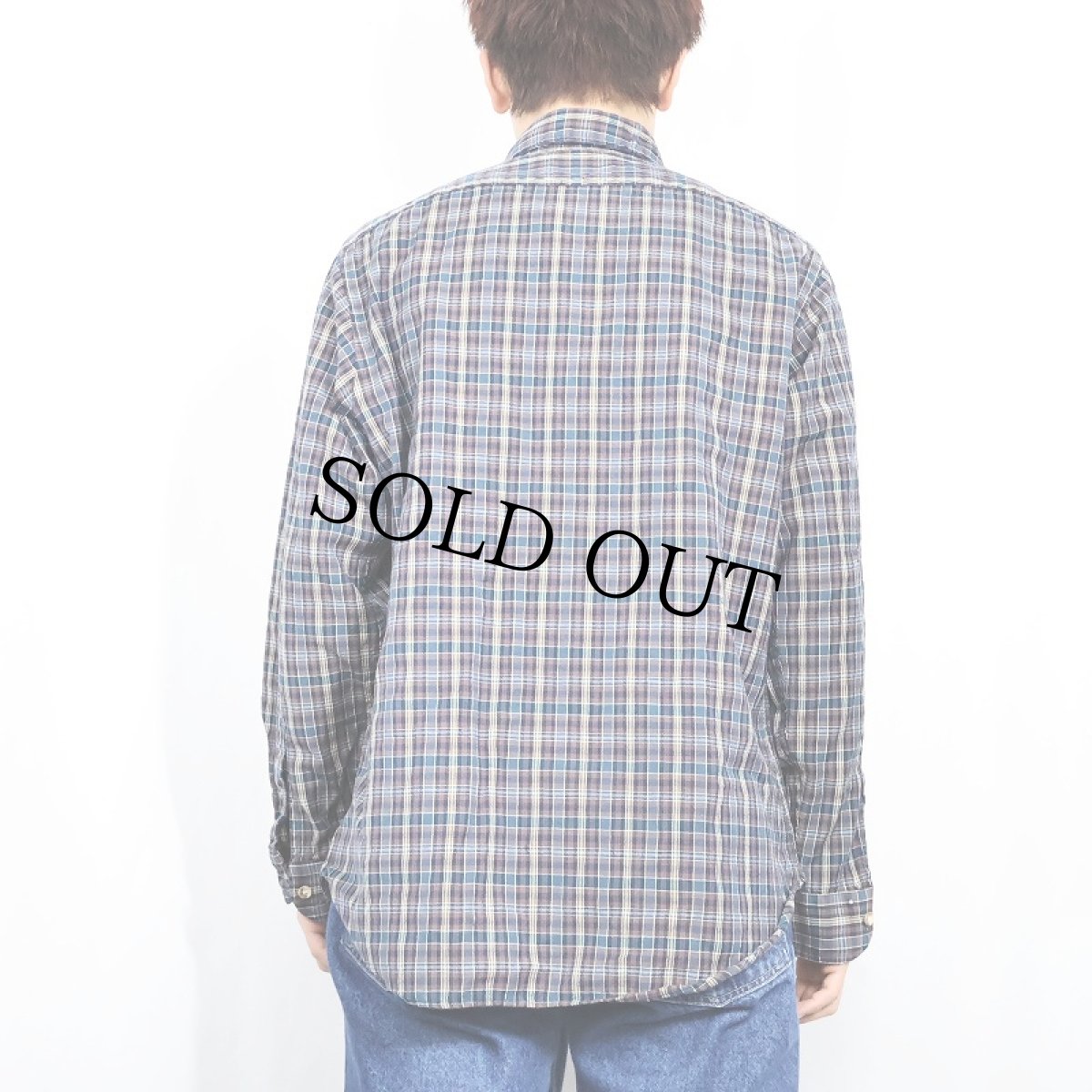 画像3: 70's PENDLETON USA製 チェック柄 ウールシャツ L (3)