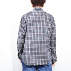 画像3: 70's PENDLETON USA製 チェック柄 ウールシャツ L (3)