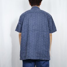 画像3: 2019SS Patagonia アニマル総柄 ヘンプ×コットンシャツ XL (3)