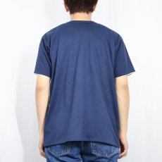 画像4: 80〜90's USA製 ダブルフェイス 無地 リバーシブルTシャツ XL (4)