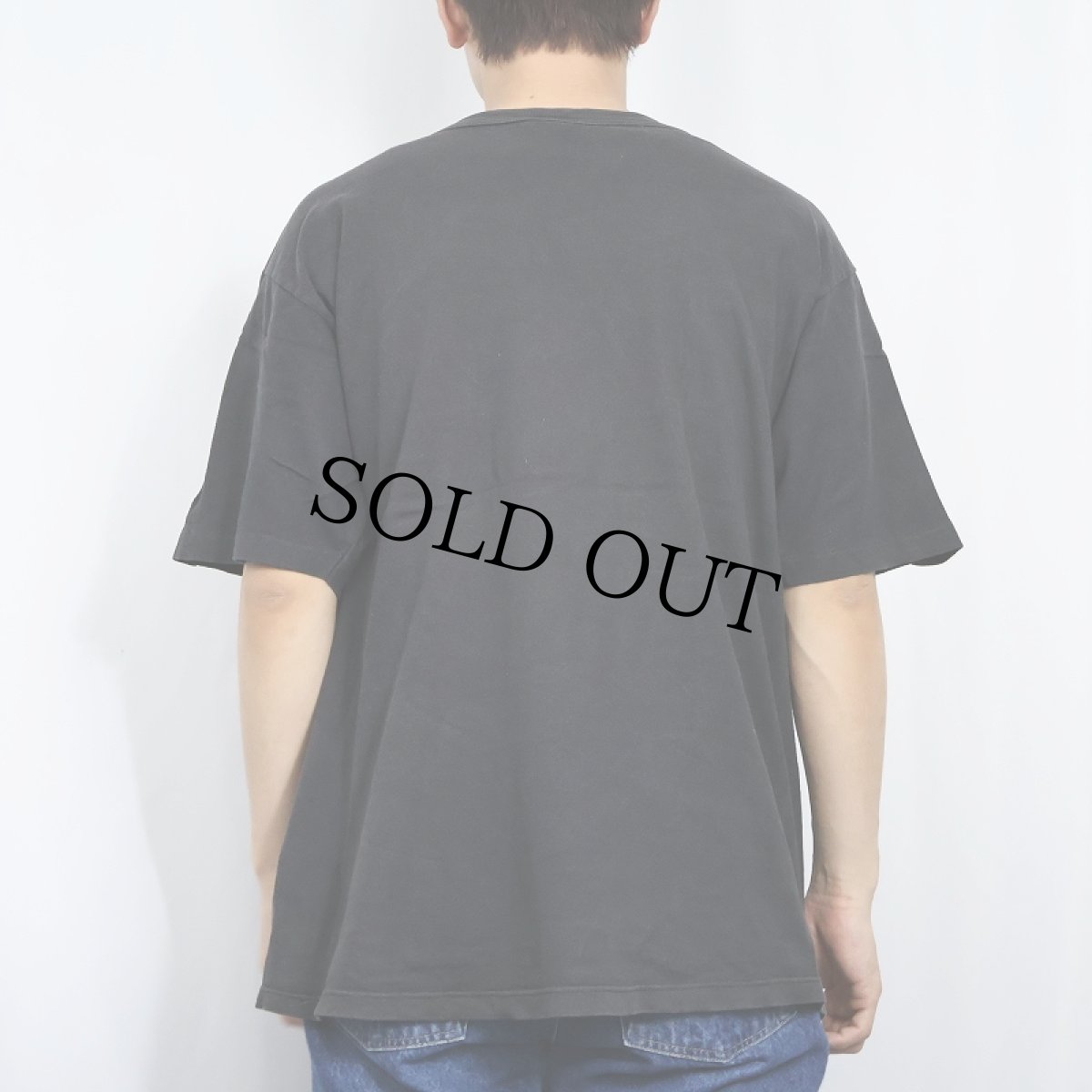 画像3: 90's Champion USA製 ロゴプリントTシャツ BLACK L (3)