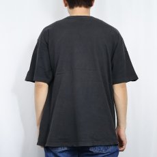 画像3: 90's Champion USA製 ロゴプリントTシャツ BLACK L (3)