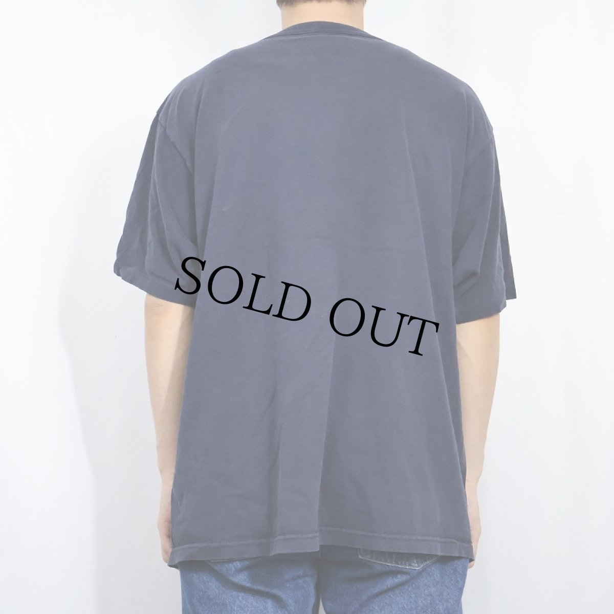 画像3: 90's Champion USA製 "MIAMI" プリントTシャツ NAVY XL (3)