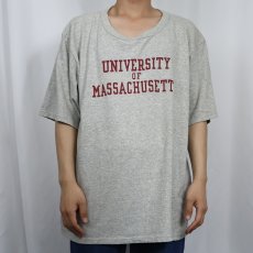 画像2: 90's Champion "UNIVERSITY OF MASSACHUSETTS" プリントTシャツ XL (2)