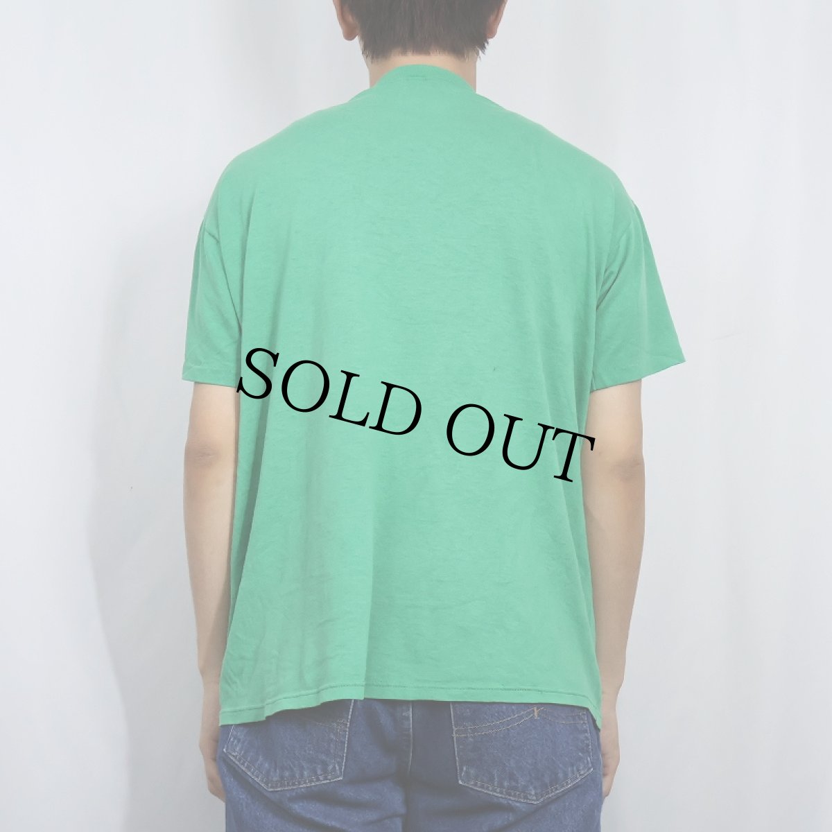 画像3: 80's RUSSELL ATHLETIC USA製 無地Tシャツ L (3)