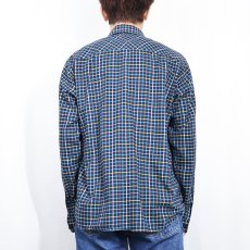 画像3: 2014AW Patagonia チェック柄 コットン×ポリエステルシャツ M (3)
