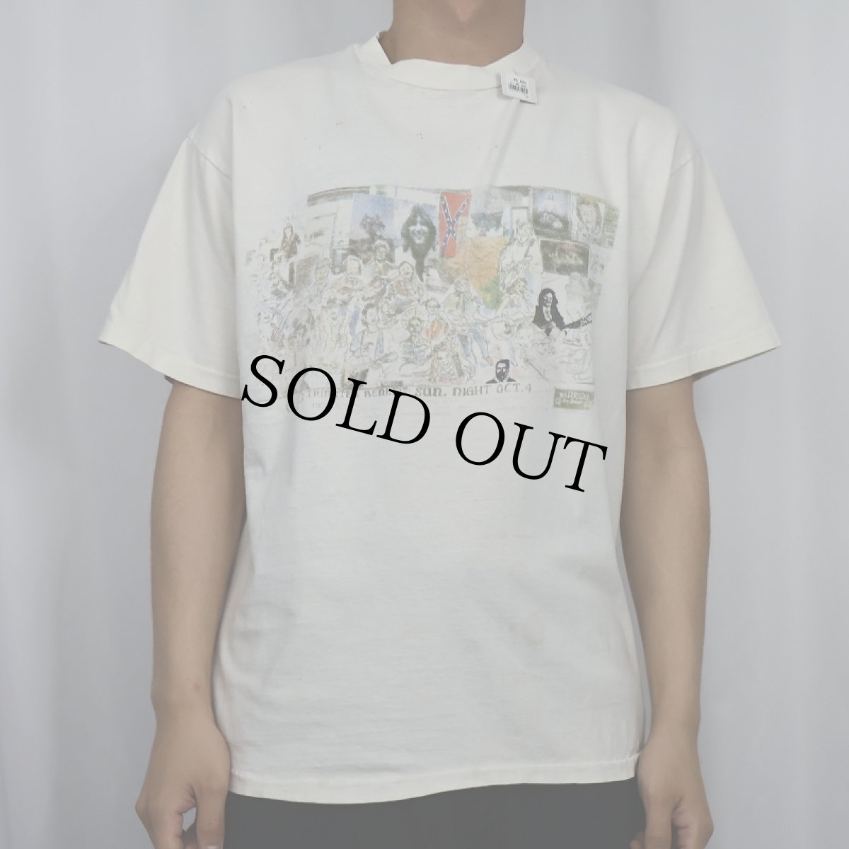 画像2: 90's USA製 "GP TRIBUTE & BENEFIT" イベントプリントTシャツ L (2)