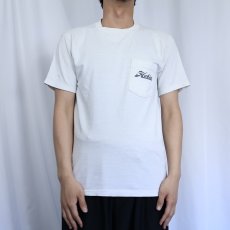 画像3: 90's Hobie USA製 サーフブランド プリントポケットTシャツ M (3)
