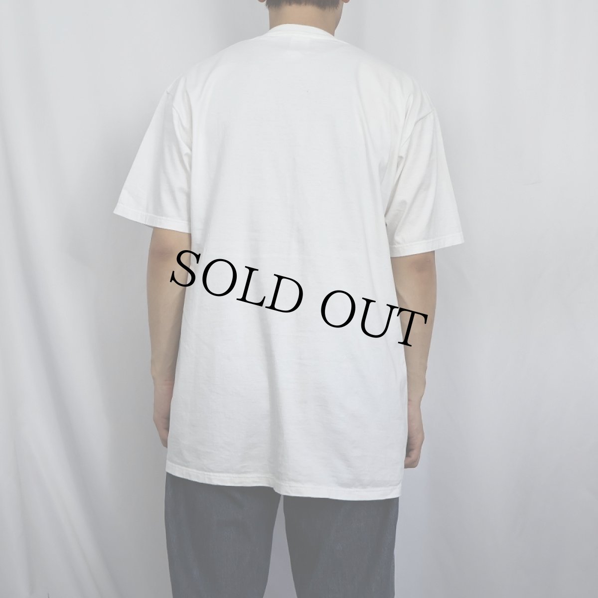 画像3: 90's LEONARDO DA VINCI USA製 "Mona Lisa" アートプリントTシャツ XL (3)