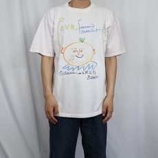 画像2: 90's Pablo Picasso USA製 "Pour Fernand Mourlot" アートプリントTシャツ L (2)