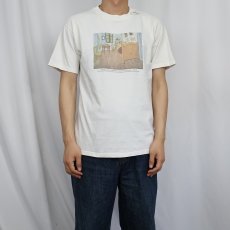 画像3: Vincent Van Gogh "The Bedroom" アートプリントTシャツ M (3)
