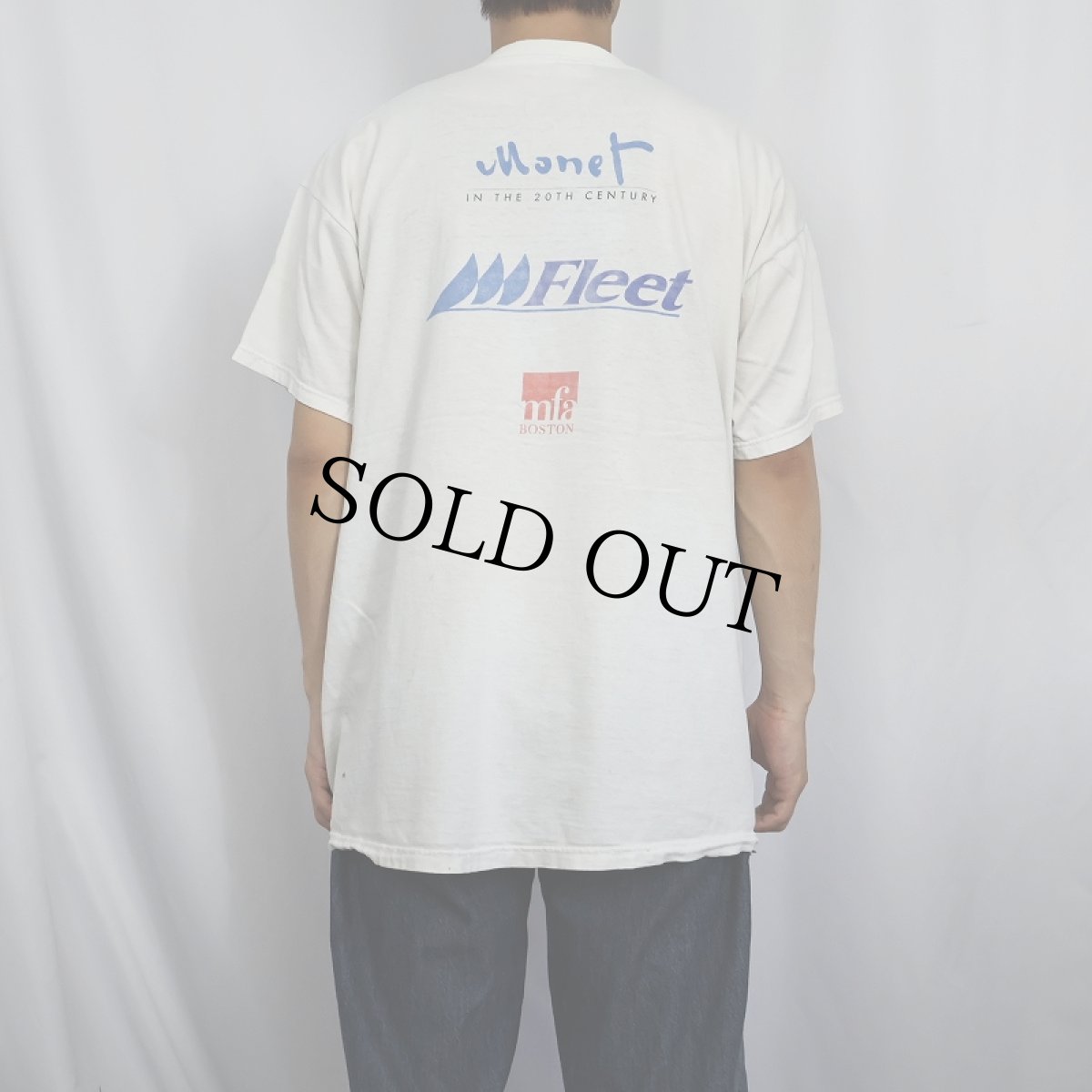 画像4: Claude Monet "Monet in the 20th century" アートプリントTシャツ XL (4)