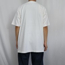 画像3: 90's Claude Monet USA製 "Gardener's House at Antibes" アートプリントTシャツ XL (3)