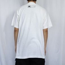 画像3: 90's Richard Stine USA製 "Evolution" アートプリントTシャツ XL (3)