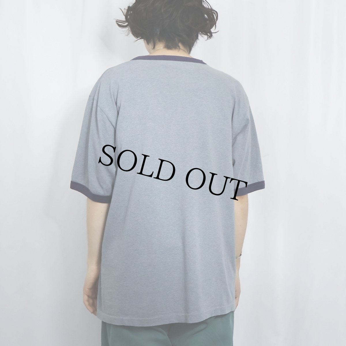 画像3: 90's SUPER MARIO BROS. ゲームキャラクタープリントリンガーTシャツ (3)