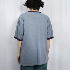 画像3: 90's SUPER MARIO BROS. ゲームキャラクタープリントリンガーTシャツ (3)