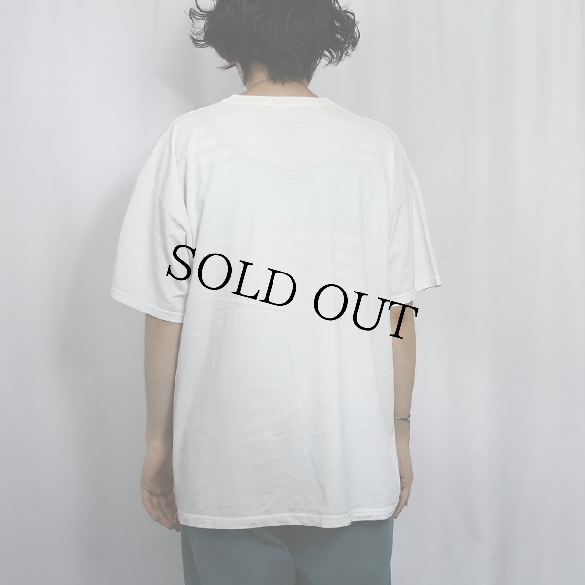 画像3: 【SALE】 スーパーマリオ "スーパーキノコ" ゲームキャラクタープリントTシャツ XXL (3)