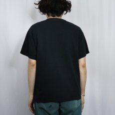 画像3: 2003 Nintendo スーパーマリオ "毒キノコ" ゲームキャラクタープリントTシャツ BLACK M (3)