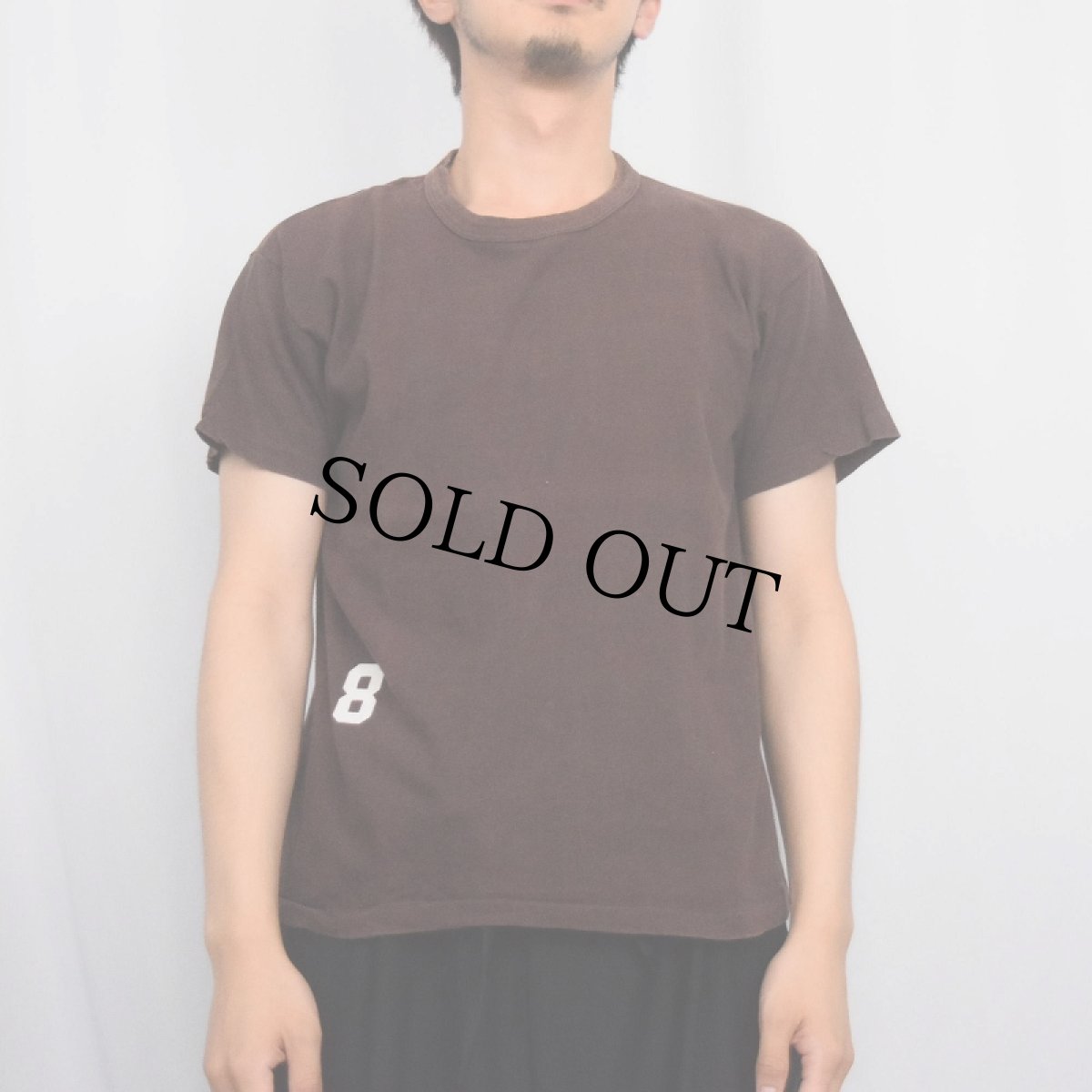 画像3: 70's RUSSELL ATHLETIC USA製 "TOM LYONS" プリントTシャツ BROWN M (3)