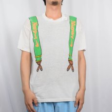 画像3: 90's Newport タバコ企業 騙し絵プリントTシャツ (3)